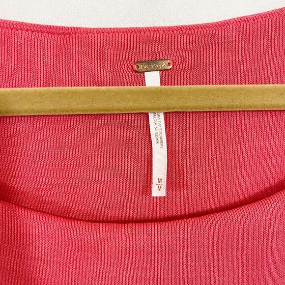 Free People Steppin Out Tunic Shift Dress Color Block Striped Boho - Size Medium - Picture 4 of 7